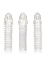 3 Piece Extension Kit Textured 6in Each - Clear