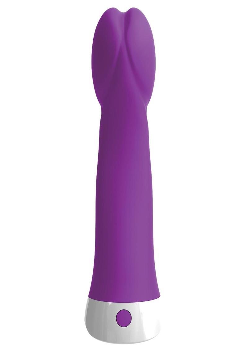 3Some Wall Banger G Silicone Rechargeable Vibrator with Remote Control - Purple