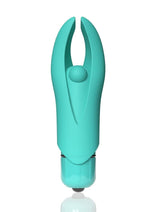 4b Demon Rechargeable Silicone Mini Clitoral Stimulating Vibrator - Kiwi