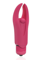 4t Demon Rechargeable Silicone Mini Clitoral Stimulating Vibrator - Red/Strawberry