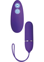 7 Function Lovers Bullet with Remote Control - Purple