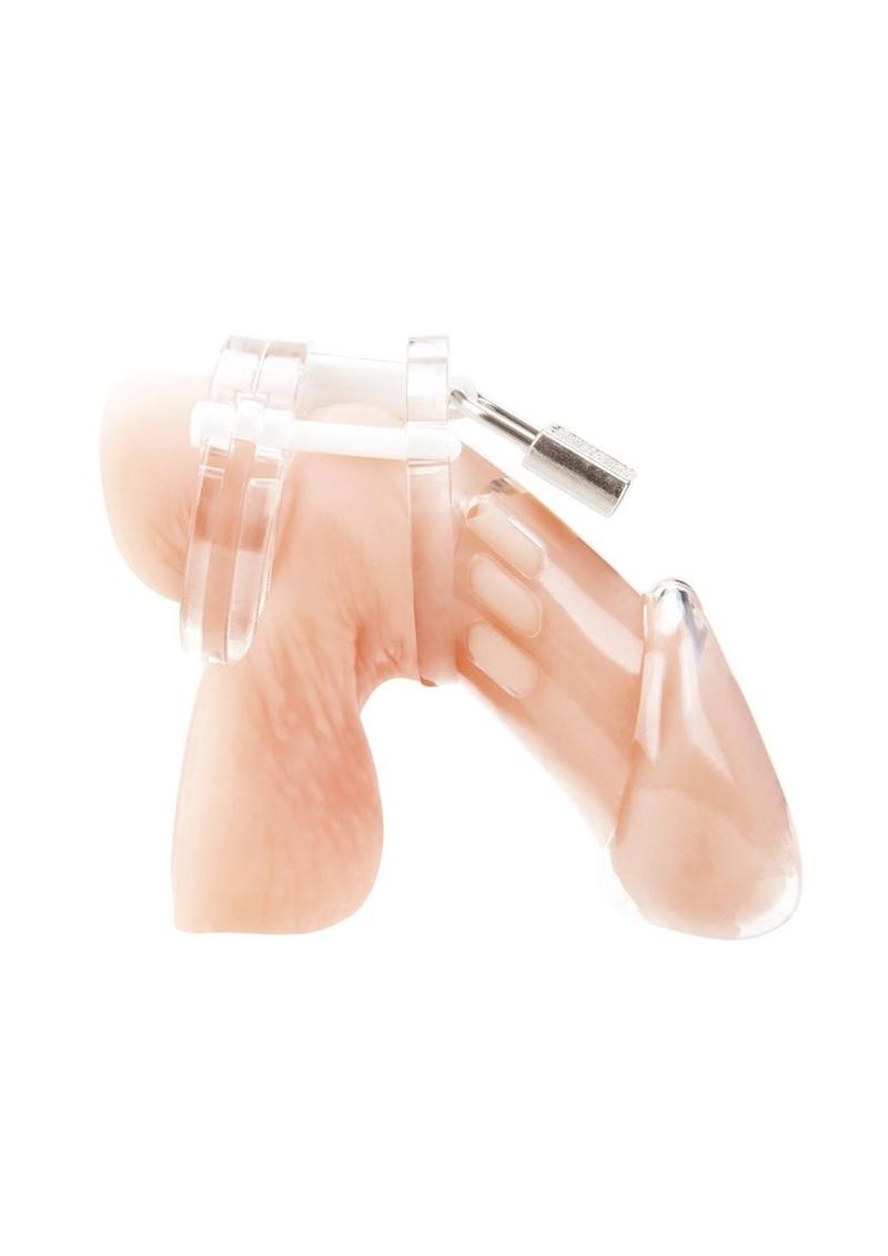 Acrylic See-Thru Chastity Cage - Clear