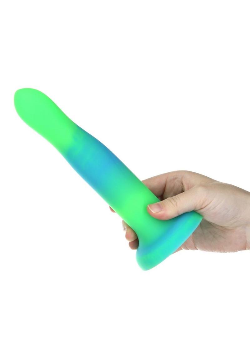 Addiction Rave Silicone Glow In The Dark Dildo