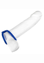 Admiral Dual Silicone Cock Cage - Blue