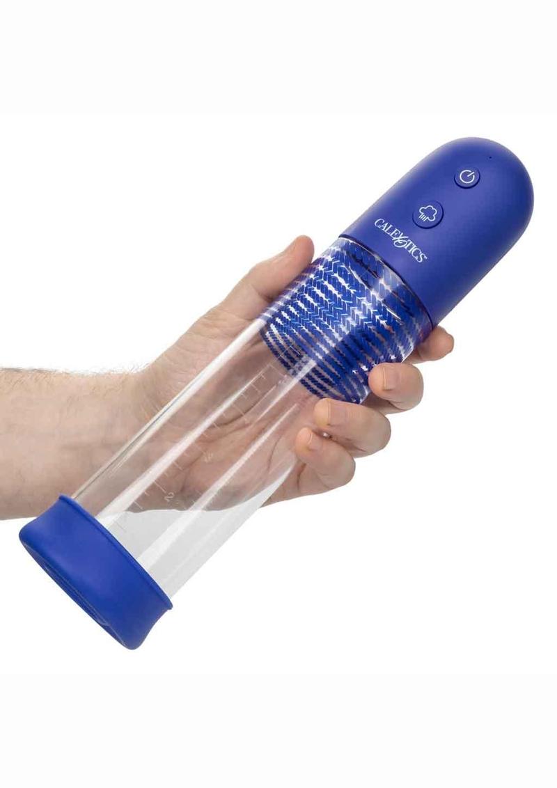 Admiral Rechargeable Rock Hard Pump Kit - Blue