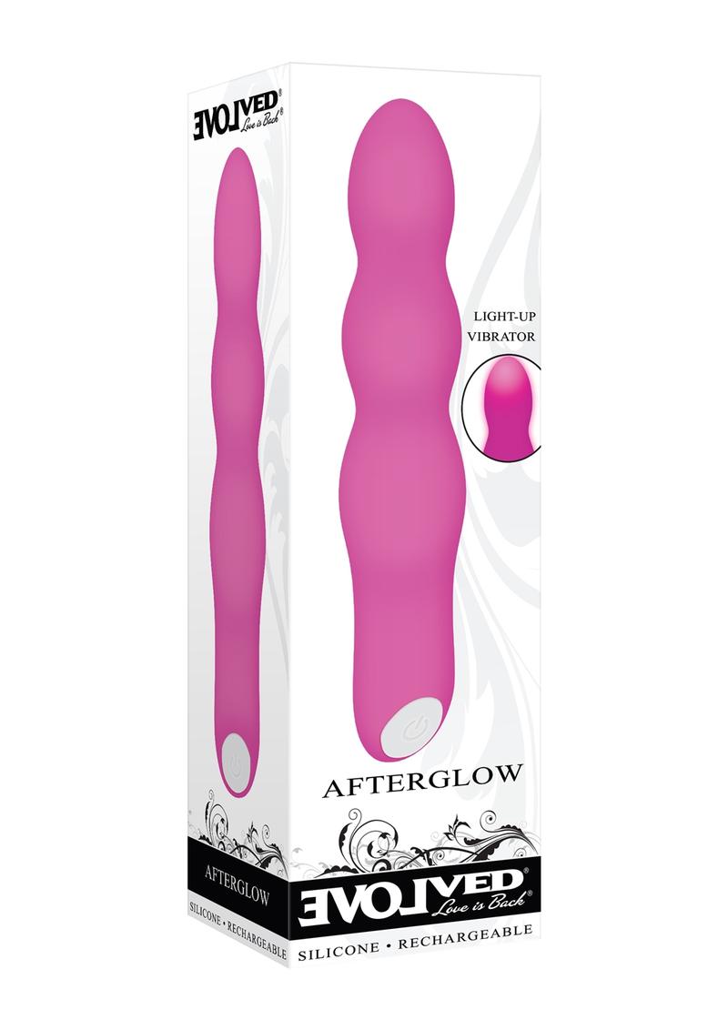 Afterglow Silicone Rechargeable Light-Up Vibrator