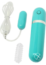 Ahhh Vibrating Bullet Of Love with Remote Control - Teal