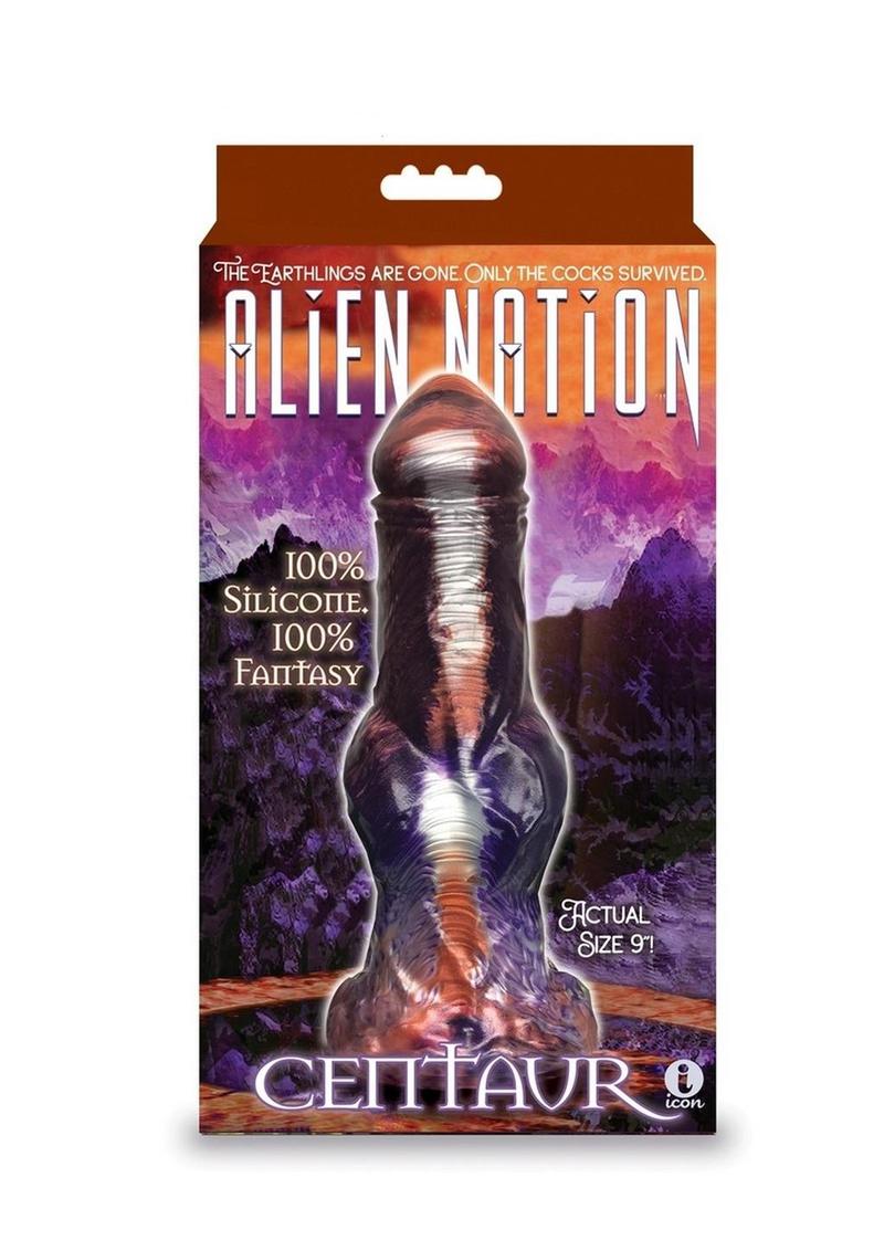 Alien Nation Centaur Silicone Creature Dildo - Copper