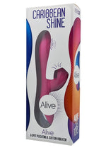 Alive Caribbean Shine Rechargeable Silicone Rabbit Vibrator