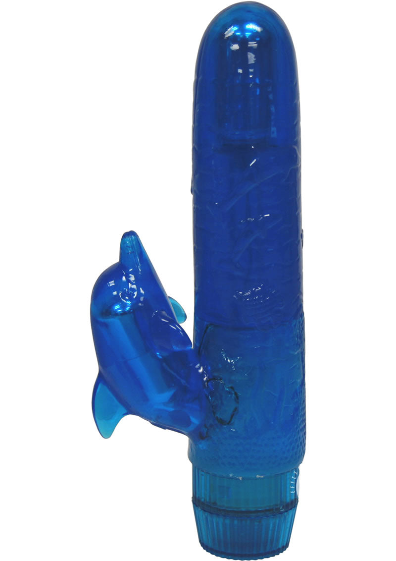 Aloha Lei Waterproof Vibrator - Blue - 6in