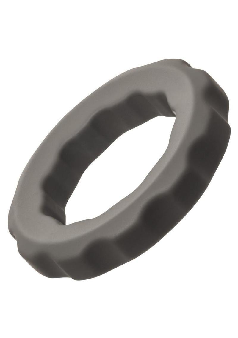 Alpha Liquid Silicone Erect Ring - Grey