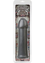 American Bombshell B-10 Torpedo Dildo - Grey/Gun Metal - 9.9in