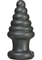 American Bombshell Destroyer Anal Plug - Grey/Gun Metal