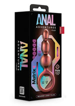 Anal Adventures Matrix Beaded Loop Silicone Plug