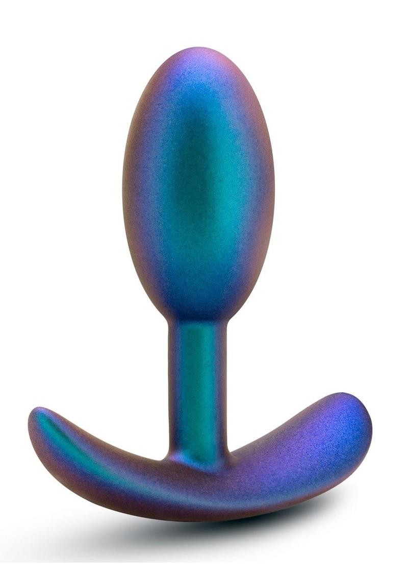 Anal Adventures Matrix Nebula Plug Silicone Anal Plug - Lunar - Blue