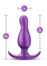 Anal Adventures Matrix Quantum Plug Silicone Anal Plug - Galatic