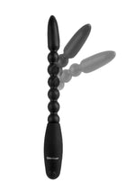 Anal Fantasy Collection Flexa Pleaser Power Beads Waterproof - Black - 7in