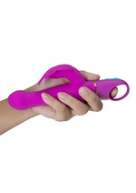 Aria Naughty AF Silicone Vibrator - Plum/Purple