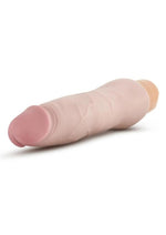 Au Naturel Fabien Vibrating Dildo - Vanilla - 9in