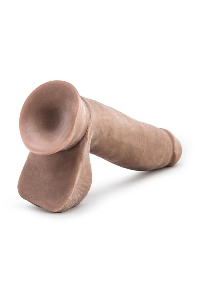 Au Naturel Sensa Feel Dildo with Suction Cup - Caramel - 7in