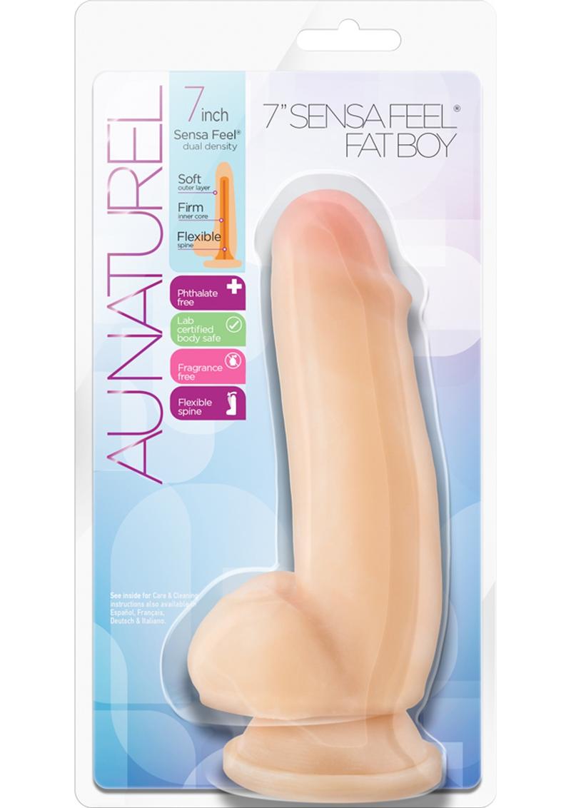 Au Naturel Sensa Feel Fat Boy Dildo