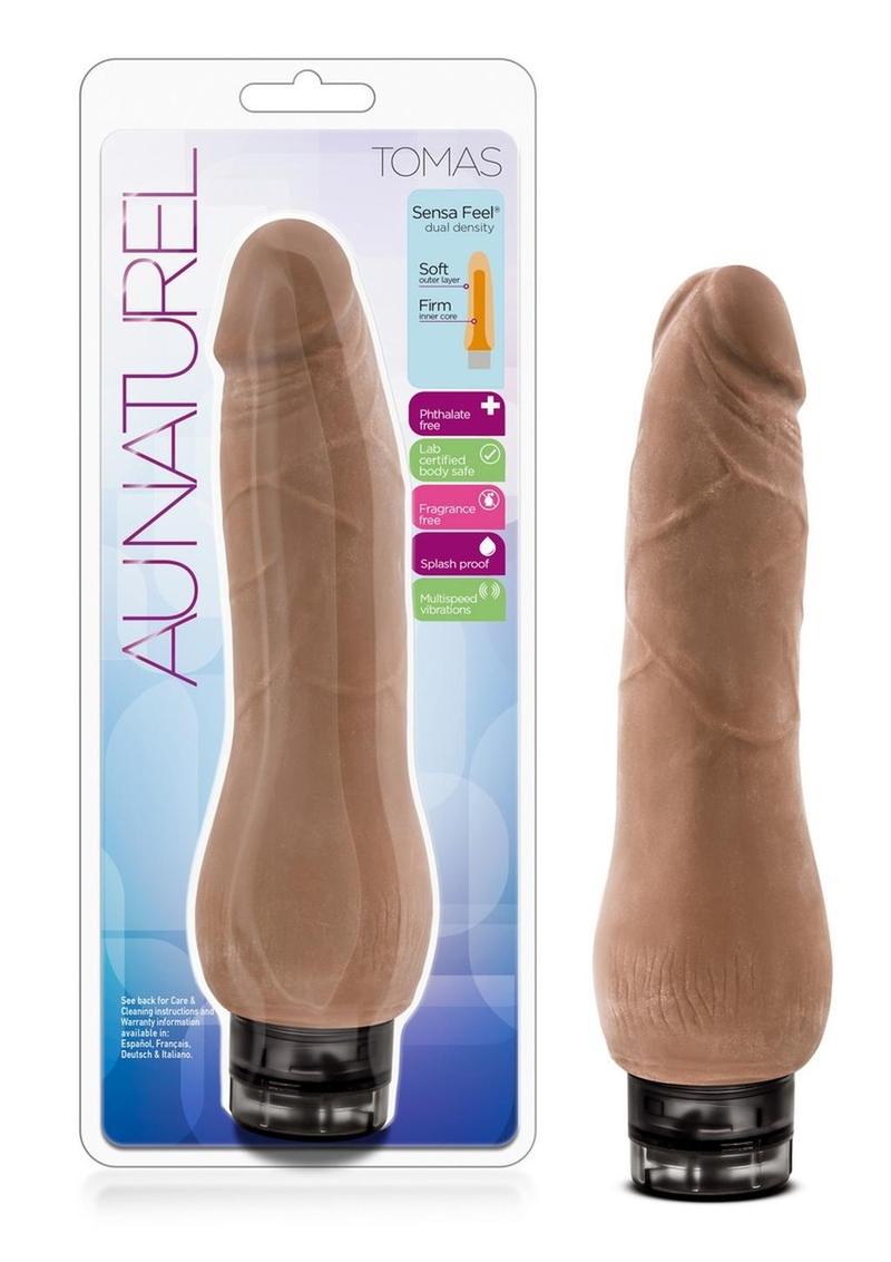 Au Naturel Tomas Vibrating Dildo