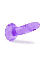 B Yours Plus Hard N' Happy Realistic Dildo - Purple - 5.5in