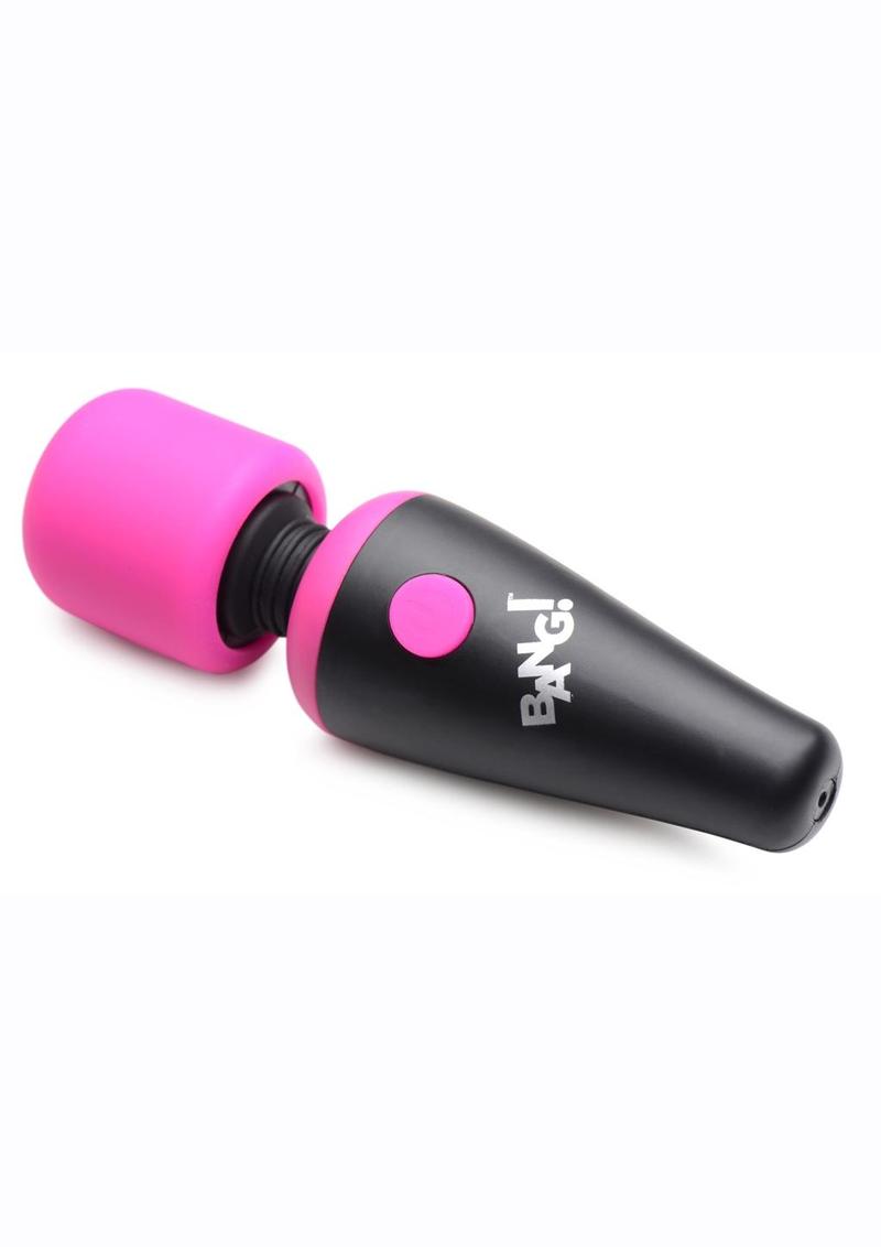 Bang! 10x Vibrating Mini Rechargeable Silicone Wand Massager