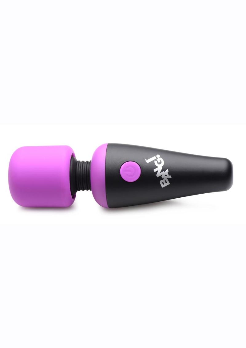 Bang! 10x Vibrating Mini Rechargeable Silicone Wand Massager