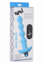 Bang! Vibrating Silicone Rechargeable Anal Beads with Remote Control