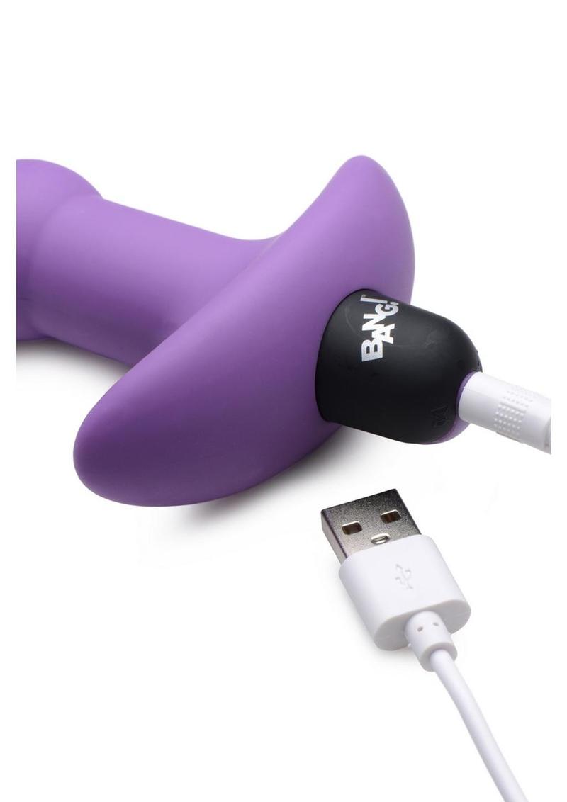 Bang! Vibrating Silicone Rechargeable Anal Beads with Remote Control