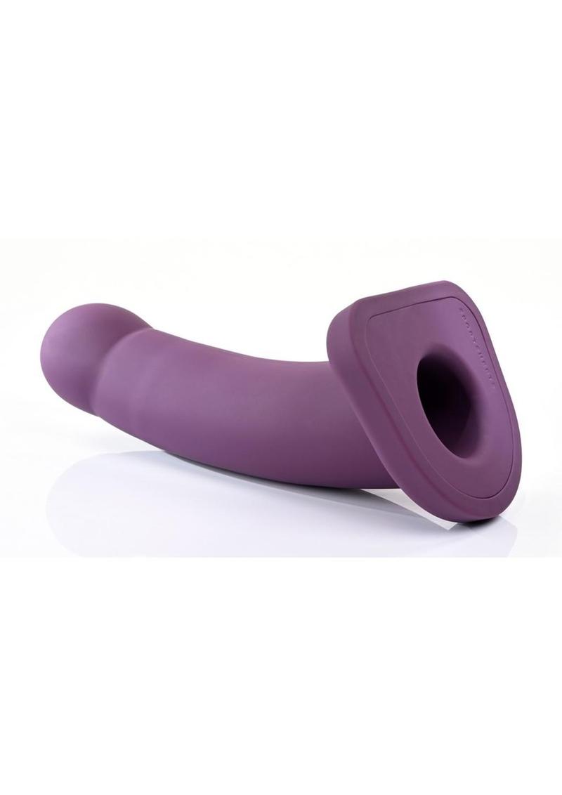 Banx Hollow Dildo - Plum/Purple - 8in