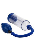 Basic Essentials Penis Pump - Blue/Clear