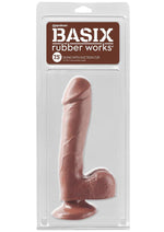 Basix Dong Suction Cup - Chocolate - 7.5in