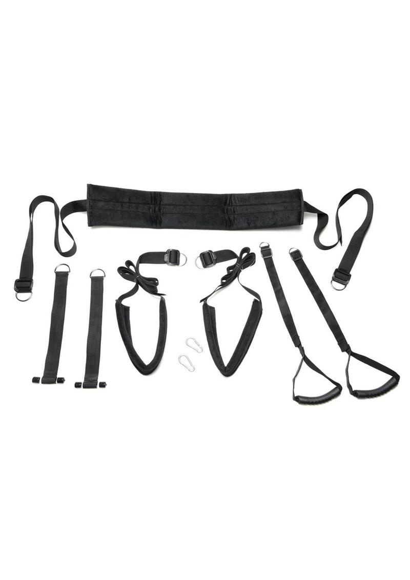 Bedroom Bliss Lover's Door Swing - Black