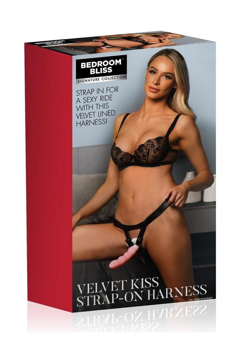 Bedroom Bliss Velvet Kiss Strap-On Harness