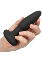 Bionic Pressure Rimming Probe Rechargeable Silicone Anal Stimulator - Black