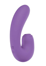 Blaze Suction Thumper Rechargeable Silicone Vibrator Clitoral Stimulator - Lavender/Purple