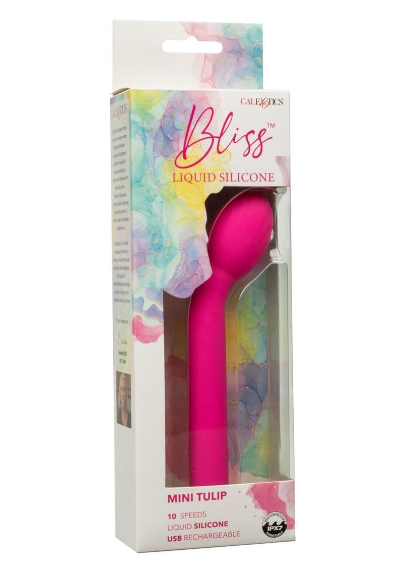 Bliss Liquid Silicone Mini Tulip Rechargeable G-Spot Vibrator