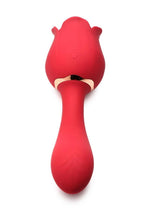 Bloomgasm Regal Rose Licking Rose Silicone Clitoral Vibrator