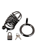 Deluxe Chastity Cage - Black