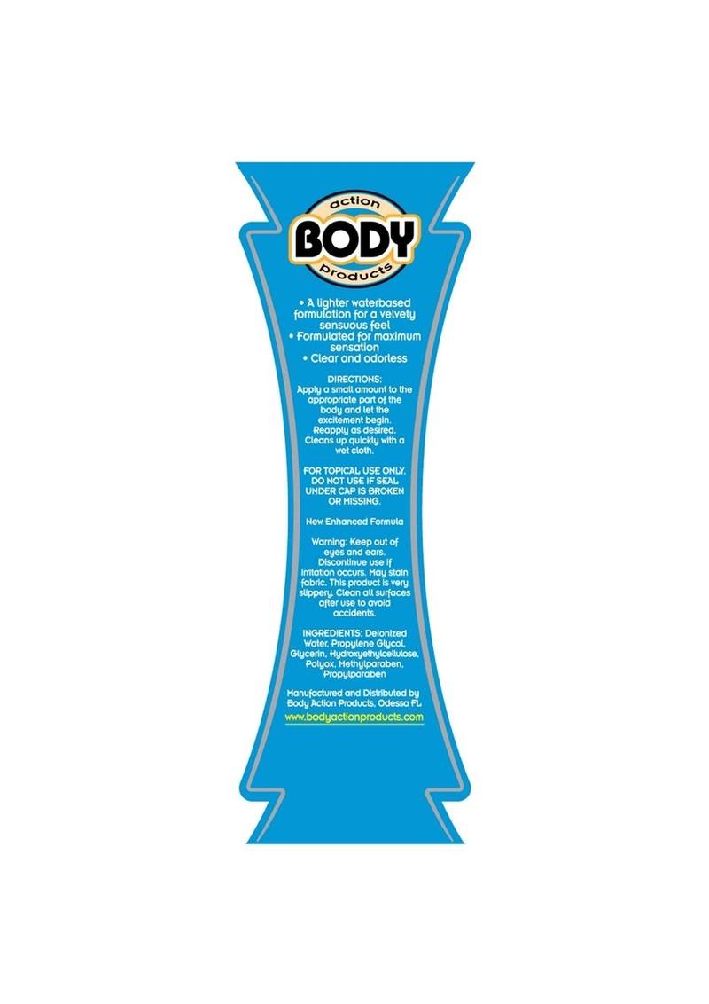 Body Action Ultra Glide Water Based Lubricant - 4.4 Oz