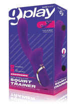 Bodywand G-Play Rechargeable Silicone G-Spot and Clitoral Vibrator - Purple