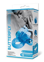 Bodywand Rechargeable Silicone Butterfly Ring