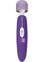 Bodywand Rechargeable Silicone Wand Massager - Purple - Large