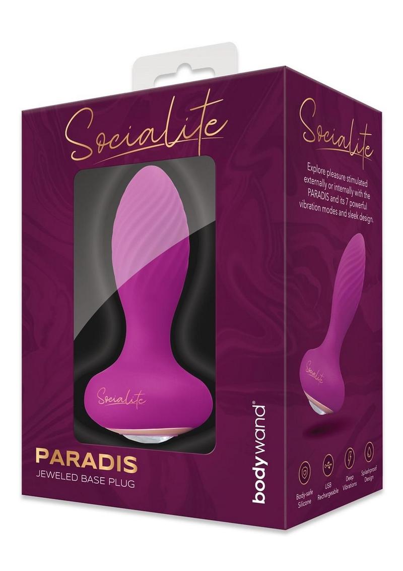 Bodywand Socialite Paradis Rechargeable Silicone Anal Plug