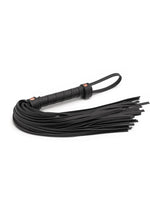 Bondage Couture Pu Leather Flogger - Black