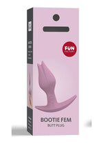 Bootie Fem Anal Plug - Pink/Rose