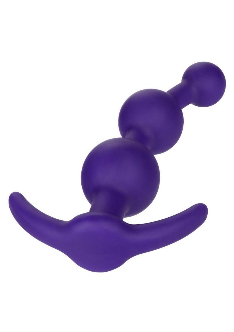 Booty Call Booty Beads Silicone Anal Beads - Purple