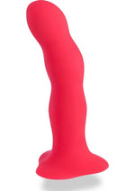 Bouncer Dildo with Weighted Kegal Balls - Red